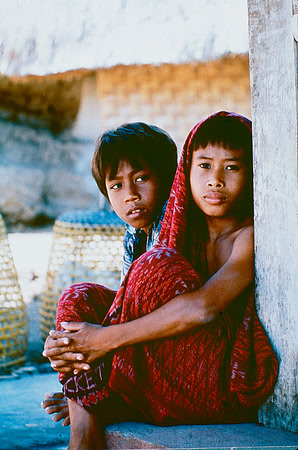 Two boys in Northern Malaysia.