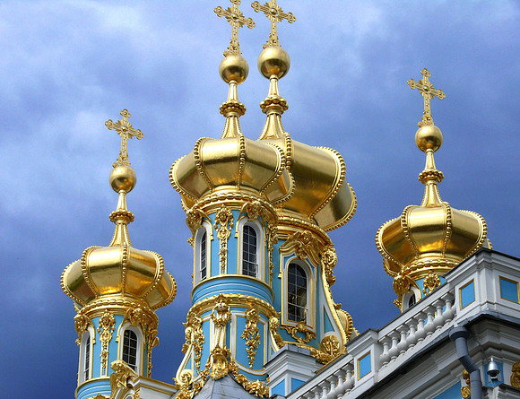 Catherine's Palace - Gilt Onion Domes