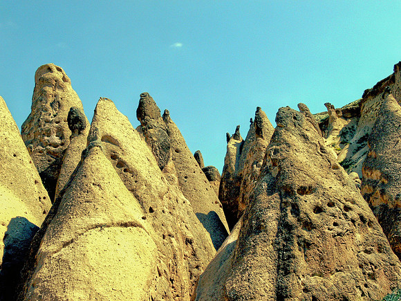 Cappadocia area in Turkey