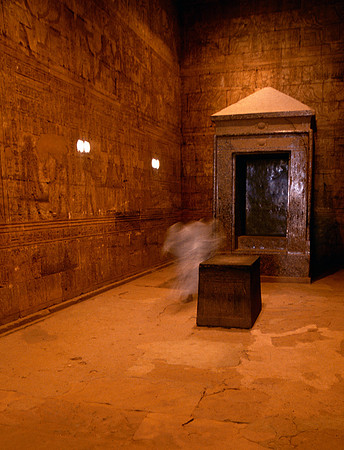 Temple at Edfu , 60 miles south of Luxor.  It was begun on August 23, 237 BCE, by Ptolemy III.