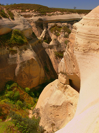 Cappadocia area in Turkey