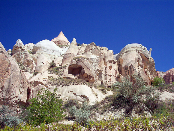 Cappadocia area in Turkey