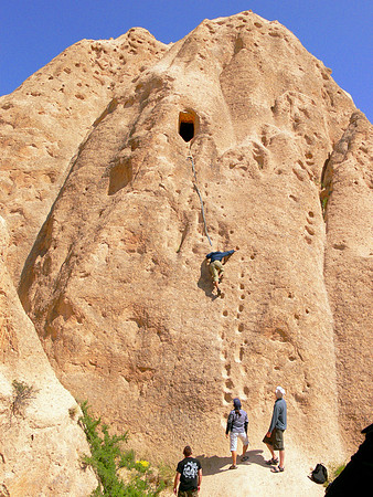 Cappadocia area in Turkey