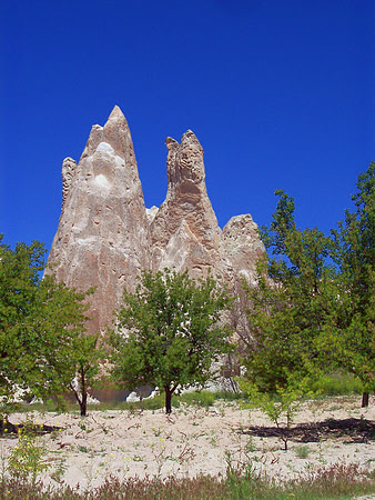 Cappadocia area in Turkey