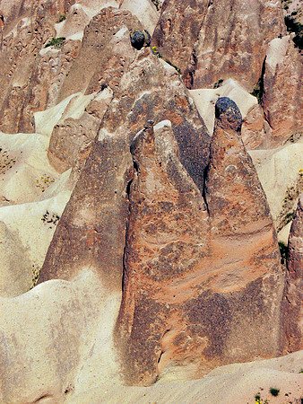 Cappadocia area in Turkey