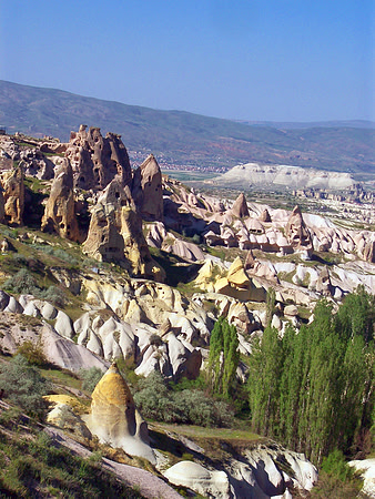 Cappadocia area in Turkey
