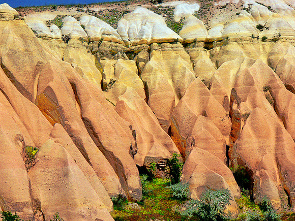 Cappadocia area in Turkey