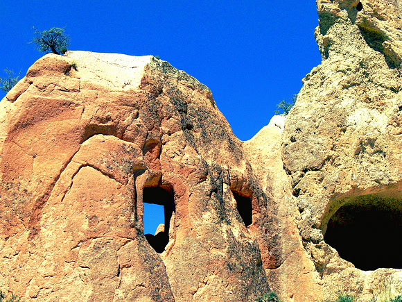 Cappadocia area in Turkey
