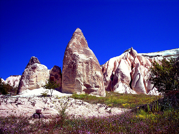 Cappadocia area in Turkey