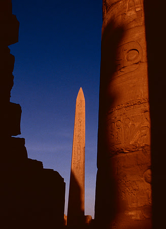 Obelisk in Luxor, Egypt