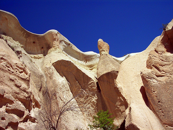 Cappadocia area in Turkey