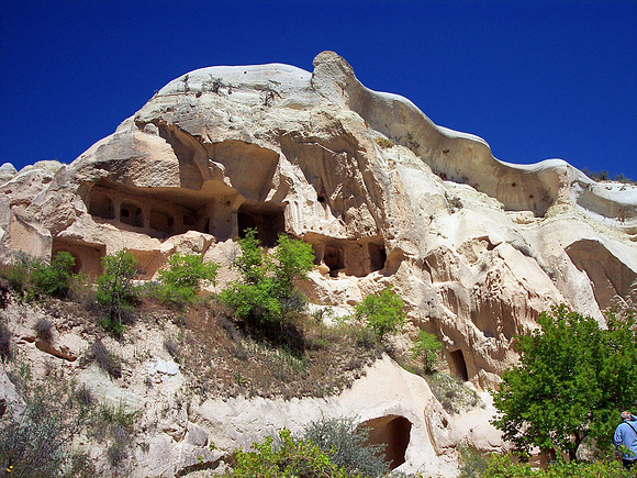 Cappadocia area in Turkey