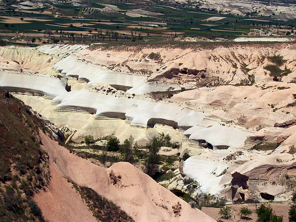Cappadocia area in Turkey