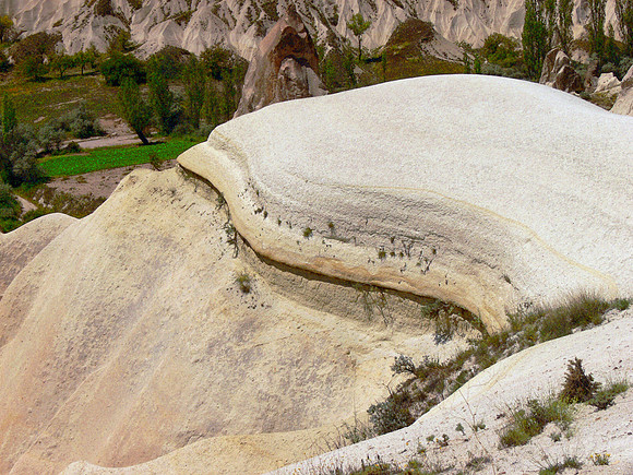 Cappadocia area in Turkey