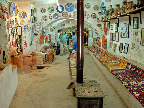 Pottery factory in Avanos, Turkey
