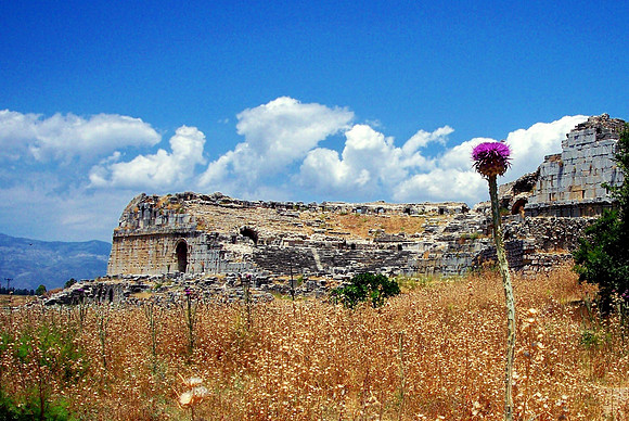 Miletus Ancient Ruins.