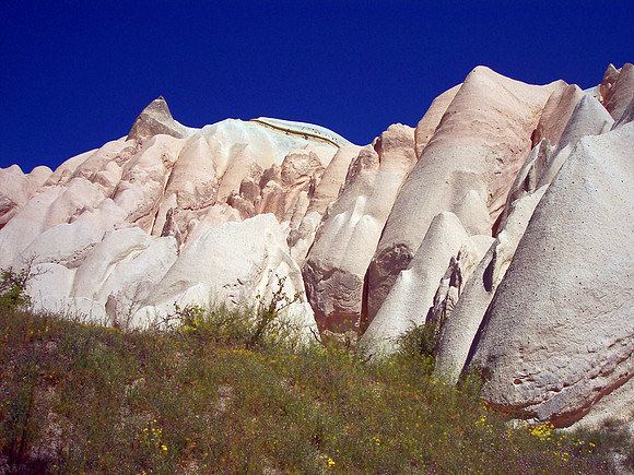 Cappadocia area in Turkey