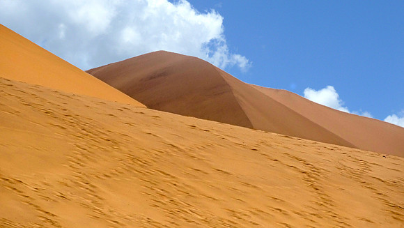 Giant sand dunes of Namibia