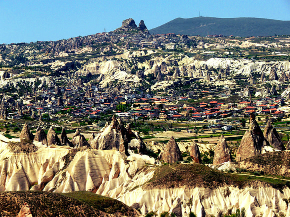 Cappadocia area in Turkey