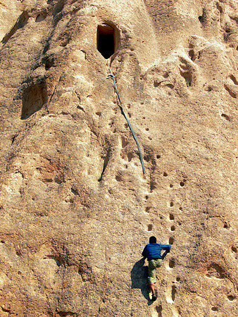 Cappadocia area in Turkey