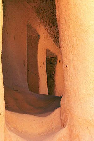 Cappadocia area in Turkey