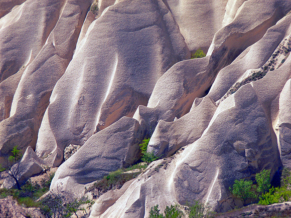 Cappadocia area in Turkey