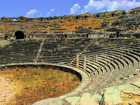 Miletus Ancient Ruins.