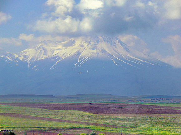 Cappadocia area in Turkey