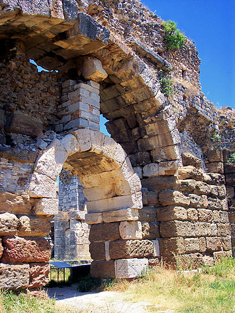Miletus Ancient Ruins.