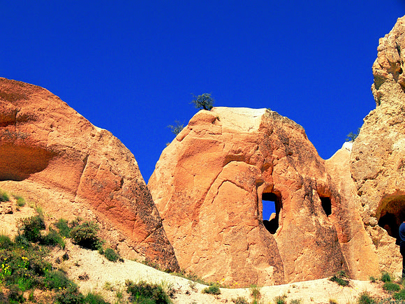 Cappadocia area in Turkey