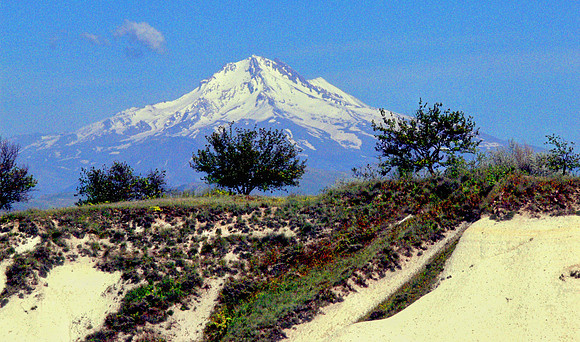 Cappadocia area in Turkey