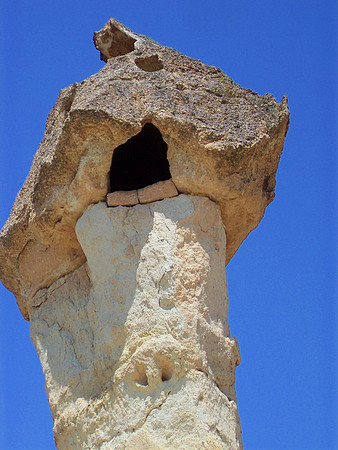 Cappadocia area in Turkey
