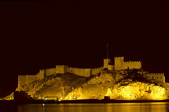 Pharaohs Island Fort near Taba, Egypt