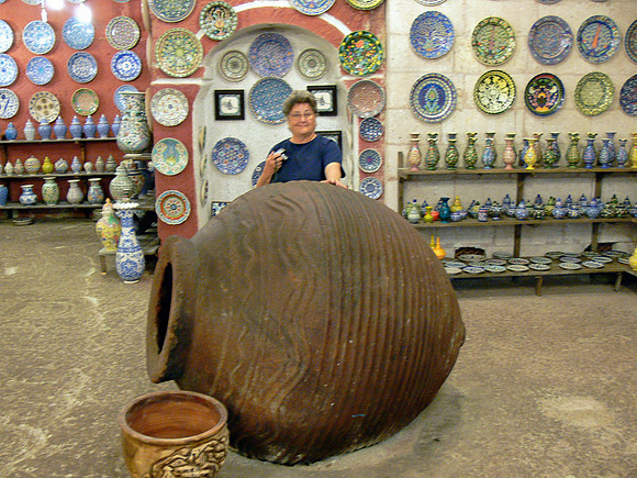 Pottery factory in Avanos, Turkey