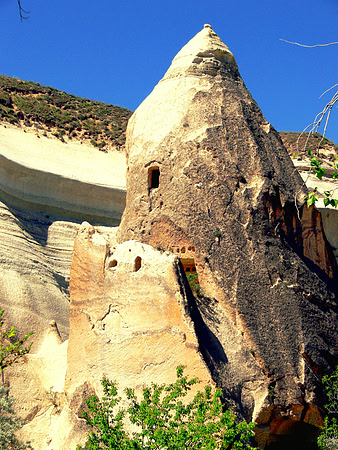 Cappadocia area in Turkey
