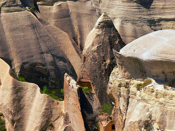 Cappadocia area in Turkey