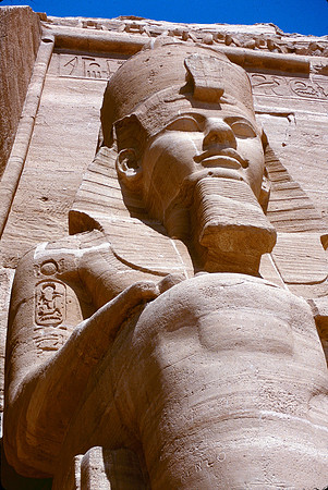 Abu Simbel,  near the Sudanese border in Southern Egypt.l