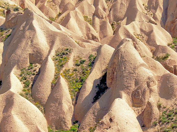 Cappadocia area in Turkey