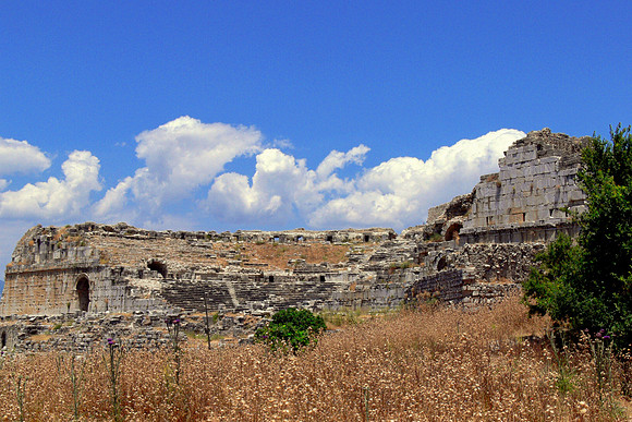 Miletus Ancient Ruins.