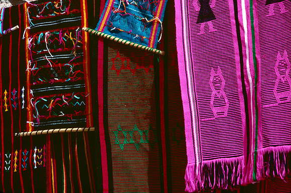 Woven cloth in Puerto Vallarta, Mexico