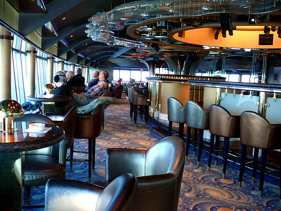 Scene on cruise ship.