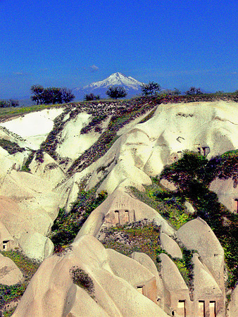 Uchisar, Turkey - Cappadocia Area