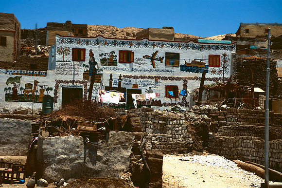 Small village that specializing in hand crafted Alabaster.