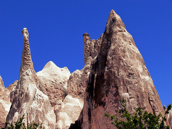 Cappadocia area in Turkey