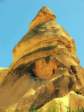 Cappadocia area in Turkey
