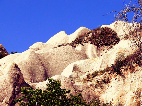 Cappadocia area in Turkey