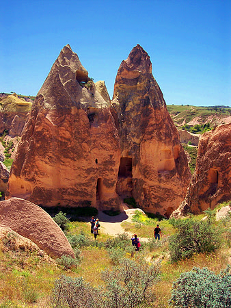 Cappadocia area in Turkey