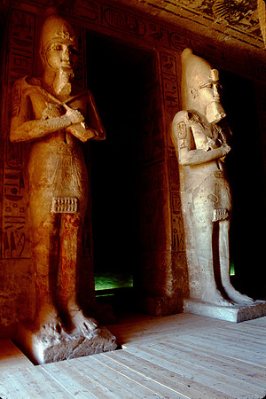 Abu Simbel,  near the Sudanese border in Southern Egypt.l