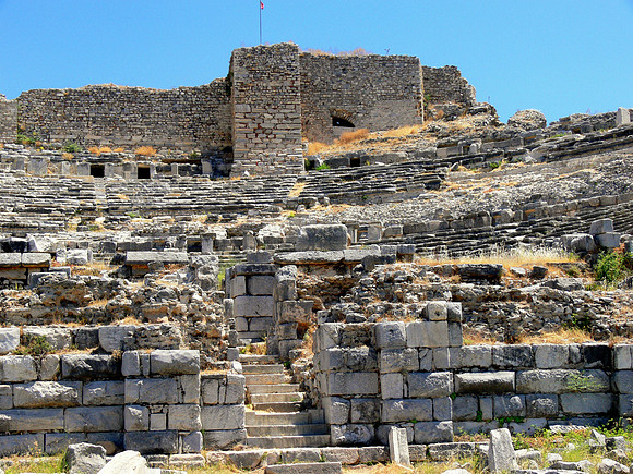 Miletus Ancient Ruins.