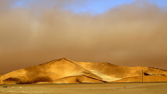 Giant sand dunes of Namibia